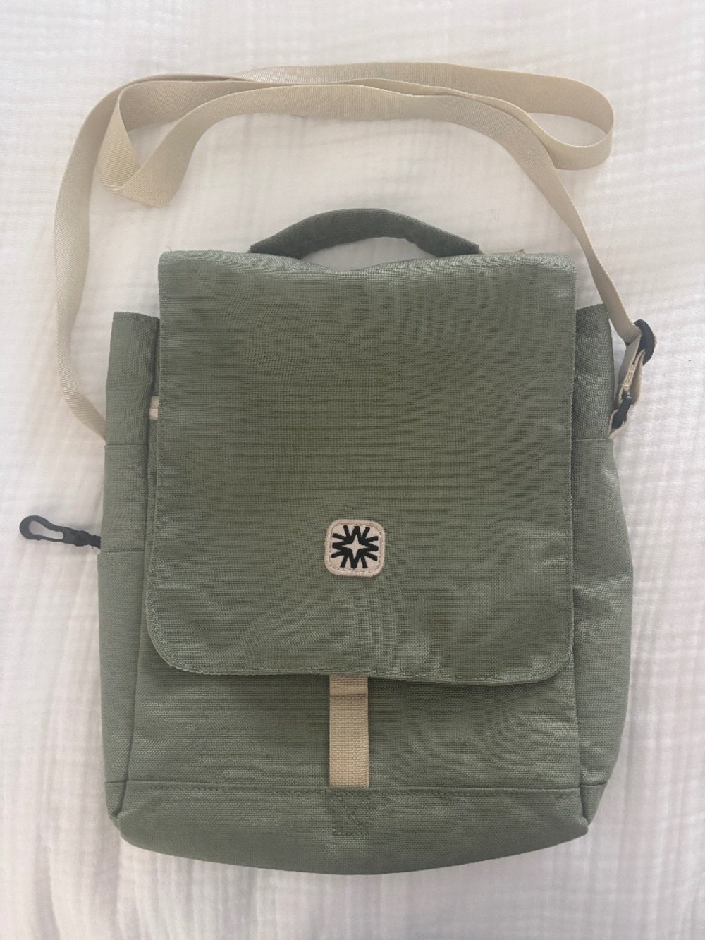 Walker family goods messenger bag